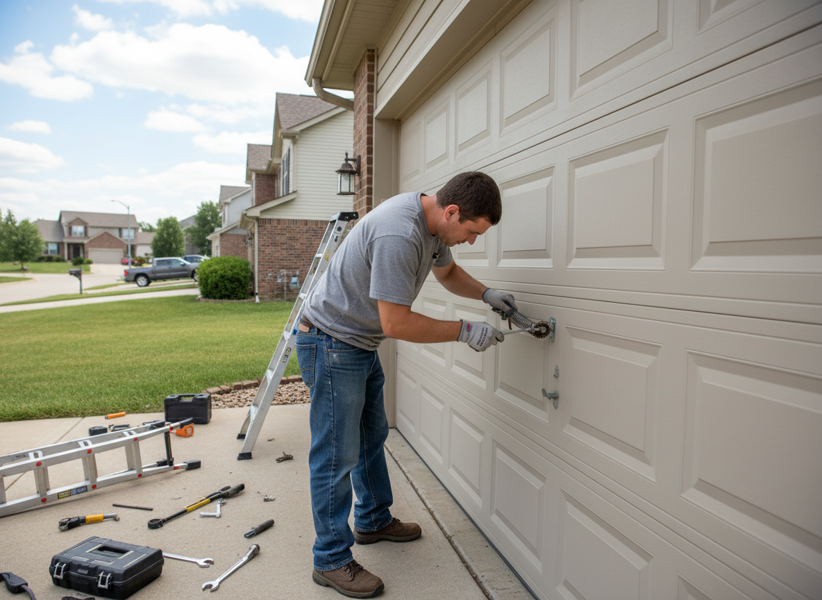Garage Door Repair in Forest Hills, KS 66062